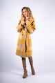 Couture de Marie Gyapjútartalmú kockás kabát női