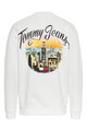 Tommy Jeans Logómintás pulóver férfi