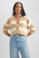 DeFacto Cardigan crop cu dungi Femei