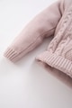 DeFacto Пуловер с овално деколте и плетка осморка Момичета