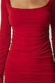 Happiness İstanbul Bodycon ruha szögletes nyakrésszel női