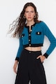 Trendyol Cardigan crop pufos Femei