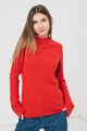 United Colors of Benetton Gyapjútartalmú pulóver középmagas gallérral női