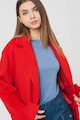 United Colors of Benetton Gyapjútartalmú kabát megkötővel a derekán női