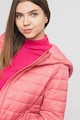 United Colors of Benetton Kapucnis télikabát steppelt dizájnnal női