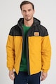 United Colors of Benetton Colorblock dizájnú kapucnis télikabát férfi