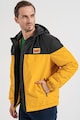 United Colors of Benetton Colorblock dizájnú kapucnis télikabát férfi