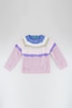 United Colors of Benetton Csíkos texturált pulóver Lány