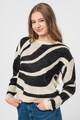 JdY Kerek nyakú pulóver két színárnyalatú dizájnnal női