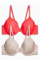 NEXT Holly Full Cup Light Pad Bra Two Pack, 939414 Femei