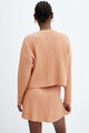 Mango Phill bordázott pulóver női