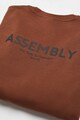 Mango Assembly feliratos pulóver férfi