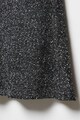 Mango Loti egyenes szárú tweed miniszoknya női