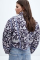 Mango Flores kifordítható crop dzseki női