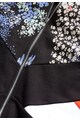 NEXT Bluza sport neagra cu insertie cu model floral Femei