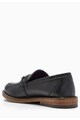 NEXT Pantofi loafer negri de piele Baieti