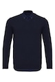 Felix Hardy Памучен пуловер с апликирани лакти Мъже