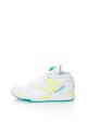 Reebok Classics Pantofi sport inalti alb cu galben neon Pump Omni Lite Barbati