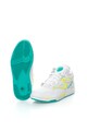 Reebok Classics Pantofi sport inalti alb cu galben neon Pump Omni Lite Barbati