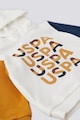 U.S. Polo Assn. Trening cu imprimeu logo si model colorblock Baieti