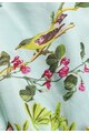 NEXT Rochie turcoaz cu imprimeu flora si fauna Fete