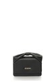 Love Moschino Geanta mica neagra cu maner in forma de funda Femei