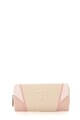 Trussardi Jeans Portofel bej cu nuante de roz cu fermoar Ischia Femei
