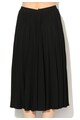 Max&Co Fusta midi neagra cu pliuri Calla Femei