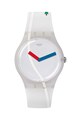 Swatch Ceas alb transparent Barbati