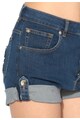 Love Moschino Pantaloni scurti albastru inchis din denim Femei