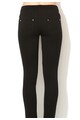 Versace Jeans Pantaloni negri elastici cu o curea decorativa Femei