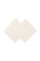 Leunelle Set de prosoape alb fildes cu model in relief - 2 piese Femei