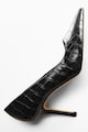 Mango Lora krokodilbőr mintás műbőr cipő női