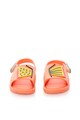 Melissa Sandale cauciucate oranj mandarina cu velcro Mia Fete