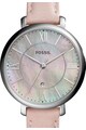 Fossil Ceas argintiu cu roz pastel Jacqueline Femei