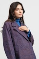 Stefanel Patentos kockás kabát női