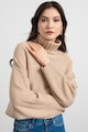 Stefanel Gyapjútartalmú garbónyakú pulóver ejtett ujjakkal női