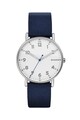 Skagen Часовник в сребристо и тъмносиньо Мъже