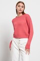 United Colors of Benetton Texturált gyapjútartalmú pulóver női