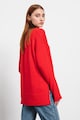 United Colors of Benetton Gyapjútartalmú pulóver oldalhasítékokkal női