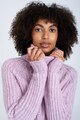 GreenPoint Garbónyakú pulóver raglánujjakkal női