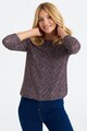 GreenPoint Фино плетен пуловер с шарки Жени