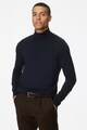 Marks & Spencer Фино плетен пуловер с къс цип Мъже
