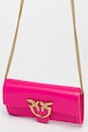 Pinko Кожена чанта Love One с метално лого Жени