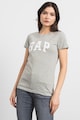 GAP Tricou de bumbac cu imprimeu logo Femei