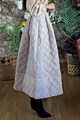 MIAU by Clara Rotescu Rimini pliszírozott steppelt szoknya női