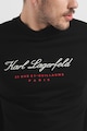 Karl Lagerfeld Суитшърт с овално деколте и лого Мъже