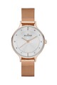 Skagen Ceas auriu rose cu cristale Femei