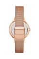 Skagen Ceas auriu rose cu cristale Femei