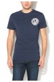 Versace Jeans Tricou slim fit bleumarin cu logo Barbati